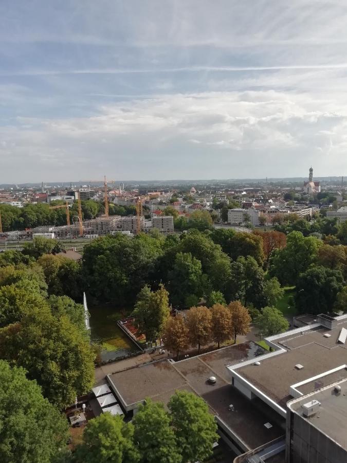 Hotelturm Apartment Augsburg Eksteriør billede